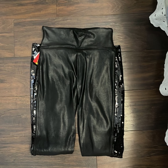 NWT Spanx Sequin Leggings - Picture 4 of 5